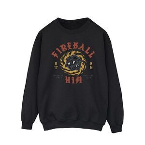 Netflix Mens Stranger Things Fireball Dice 86 Sweatshirt / Black